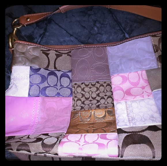 Coach Handbags - Coach patch work bag